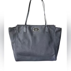 Kate Spade Black Nylon Tote Bag